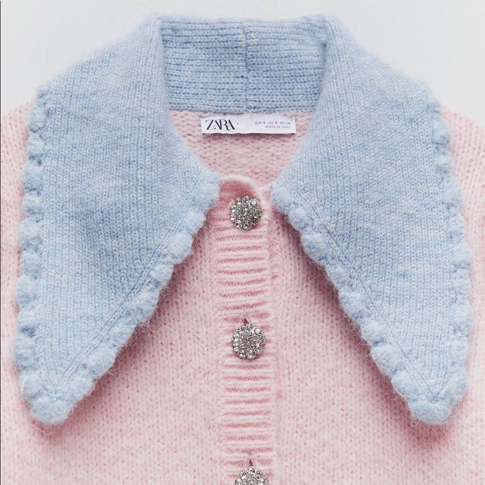 Zara jewel button knit cardigan - Picture 10 of 10